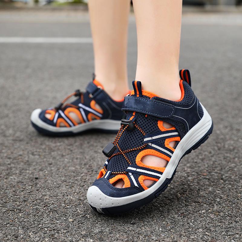 Baotou Sandals 2024: Non-Slip Soft Sole Outdoor Shoes for Boys