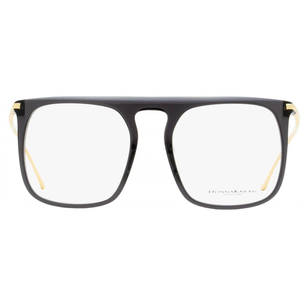 Donna Karan Women S Square eyeglaSSeS Do7000 011 tranSparent Gray Gold 52mm 011