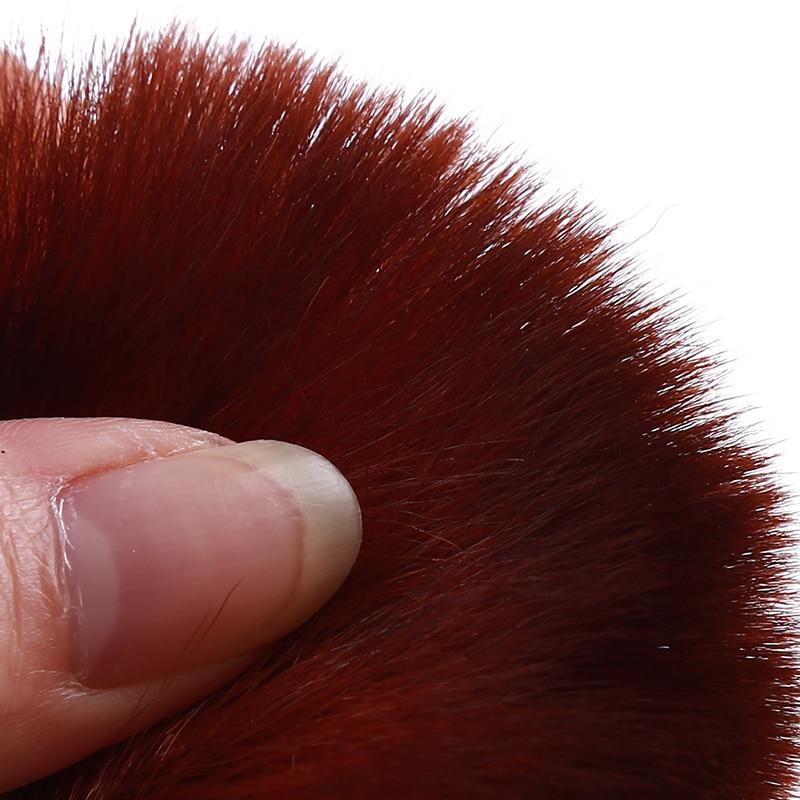 Chinese Style Creative Cleaning Brush Hand-carved Dragon Pattern Sandalwood Handle Horse Hair Tea Accessories Cleaning Brush