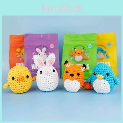 All-in-one Beginner Crochet Kit Featuring Adorable Animal Designs And Step-by-step Video Guides