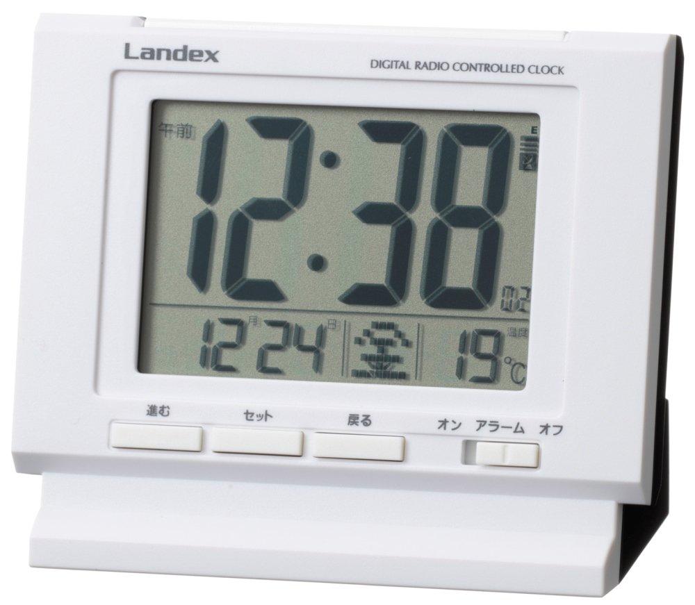 

Landex Alarm Clock Radio Digital Plaza Neo Date Display White YT5233 білий