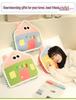Nordic Style House-Shaped Pillow: Soft, Comfortable Home Cushion for Kids' Room, Headboard Backrest, or Photo Prop.