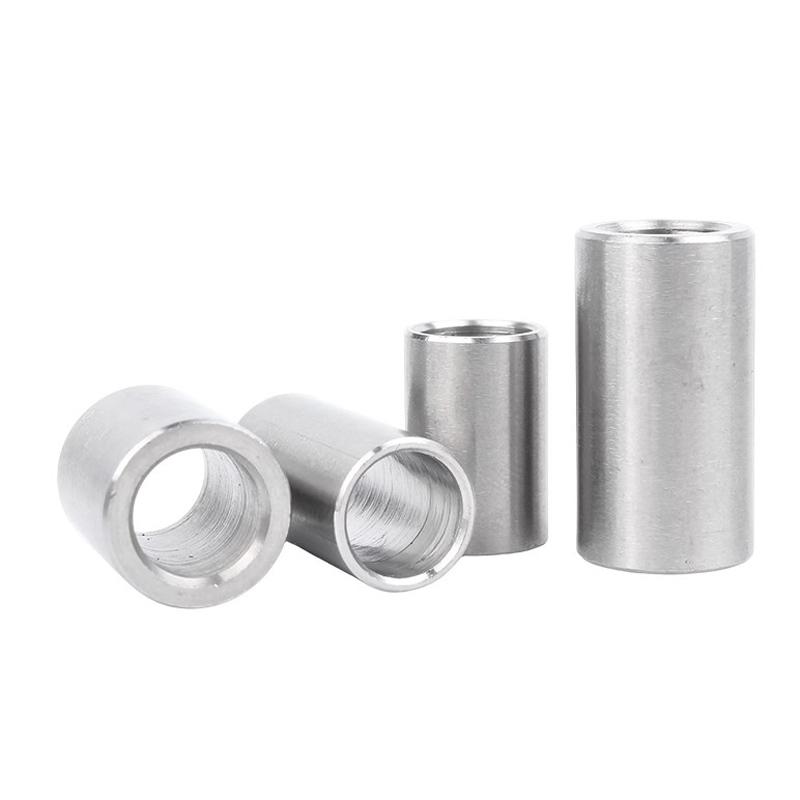 M10 M11 M13 M14 M15 M16 304 Stainless Steel Bushing Sleeve Wear-resistant Spacer CNC Round Column Hollow Casing Length 6-50mm