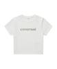 COVERNAT WOMAN Baby Fit Logo T-Shirt White