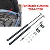 2 Stück Auto Frontklappe Gasdruckfedern Hubstützen Hydraulikstangen für Mazda 6 Atenza 2014-2024 für Mazda 3 Axela 2013-2018