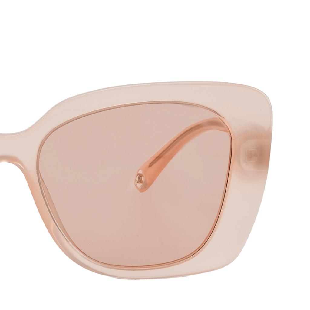 Chanel Letter Decorated Butterfly Sunglasses Women Sunglasses Pink CH550417324B