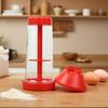 Setaccio per Farina Manuale Semi-automatico di Grande Capacità con Rete Fine Setaccio per Polveri Strumento per Dolci da Forno