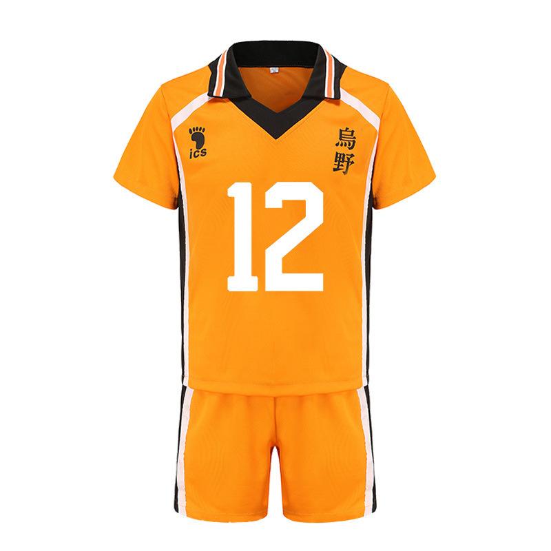 

Volleyball less cos uniforms, high school daily Xiangyang Yingshan Feixiong cosplay uniforms all team uniforms XXL