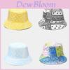 Cotton Wide Brim Fisherman Hat With Sun Protection For Summer Outdoor Activities