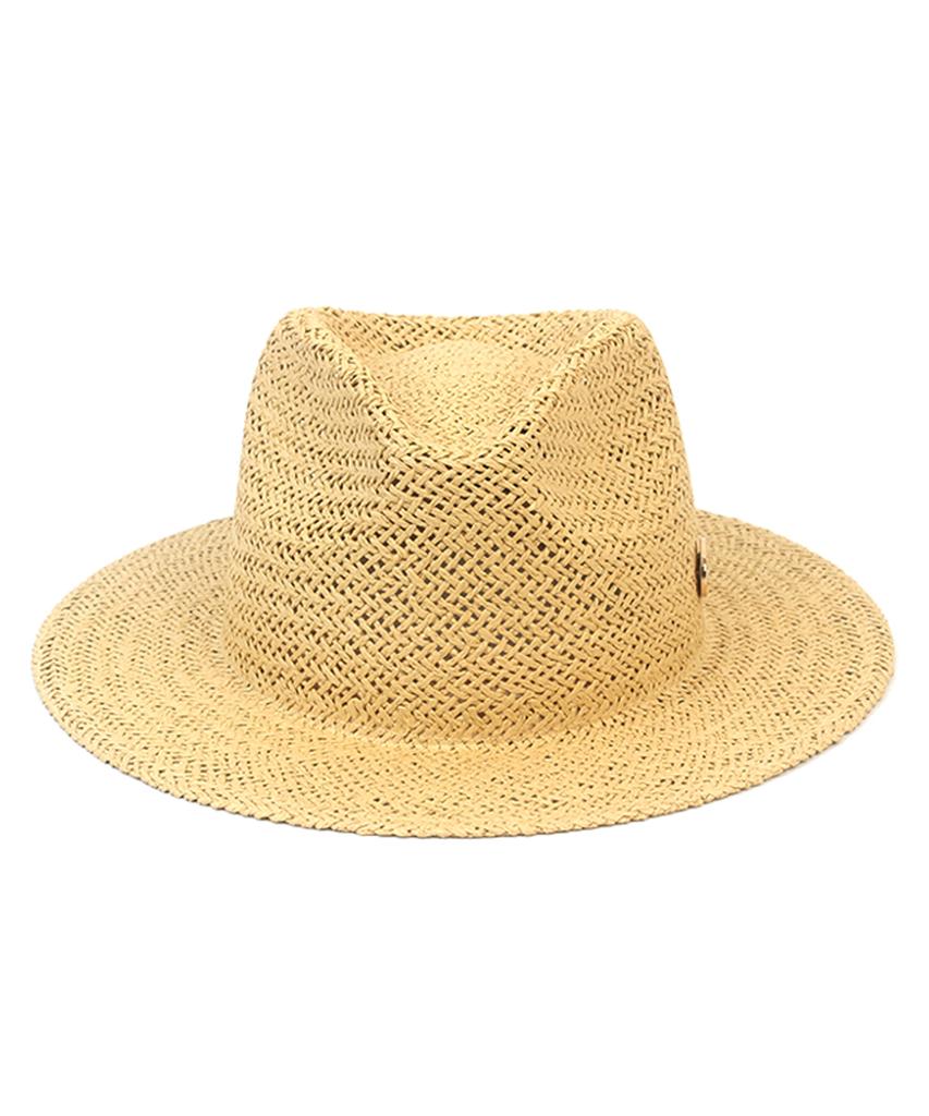 Yunibeosyeolkemiseuteuli Summer Simple Beige Fedora - Big Size Summer Fedora