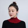 Fake Collar Detachable Turtleneck Neck Dickey Half Top Mock Sweater Collar