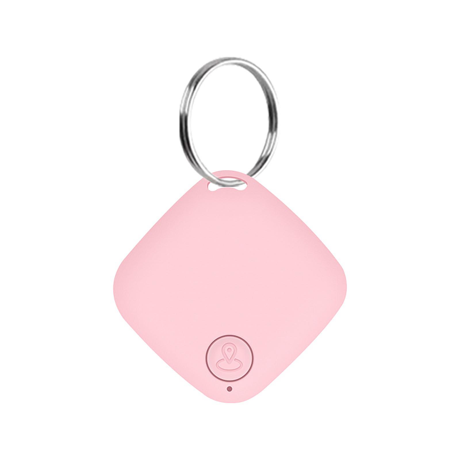 

Портативний пристрій відстеження Bluetooth 5.0 Мобільний ключ відстеження Smart AntiLost Device Pet AntiLost Device Портативний локатор для селфі One Size рожевий