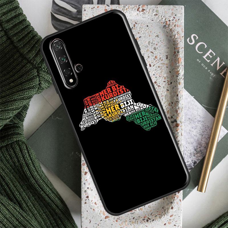 Kurdistan Flag For Huawei Nova 10 9 SE 5T 12s 12i 11i Y91 Y90 Y60 Y70 Y72 Y61 P60 Pro P20 P40 P30 Lite Case