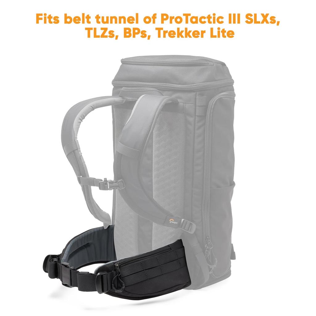 Lowepro ProTactic Utility Belt III Modulares System mit Befestigung und Schlaufen für Kamera-Zubehör Slip-Lock (LP37484-PWW)