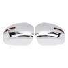 For Mitsubishi Pajero Sport 2009-2014 Car Sticker Rearview Side Mirror Cover Wing Cap Exterior Door Rear View Case Trim Chrome