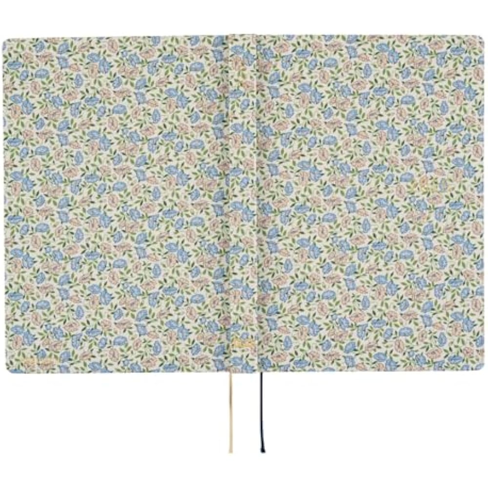 Hobonichi Notebook 2026 HON LIBERTY FABRICS/Sasha Kiora [A5/1 day 1 page/January/Monday start]
