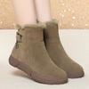 Snow Boots Women Winter Thickened Warm Cotton Shoes Anti-Slip Boots Thick Bottom Anti Slip Short Boots