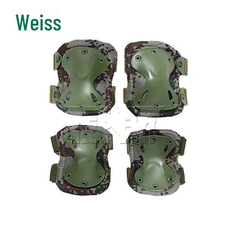 Weiss Tactical Knee  Elbow Pad Set - Digital Camo