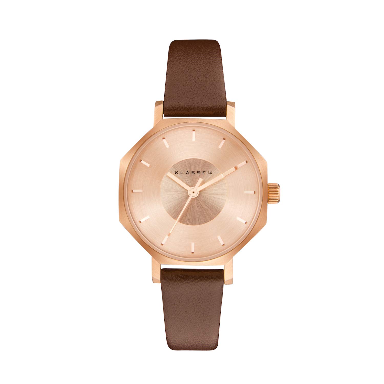 

Часы VOLARE OKTO ROSE GOLD 28 мм OK17RG001S Regular Import Brown [Class Fourteen] женские