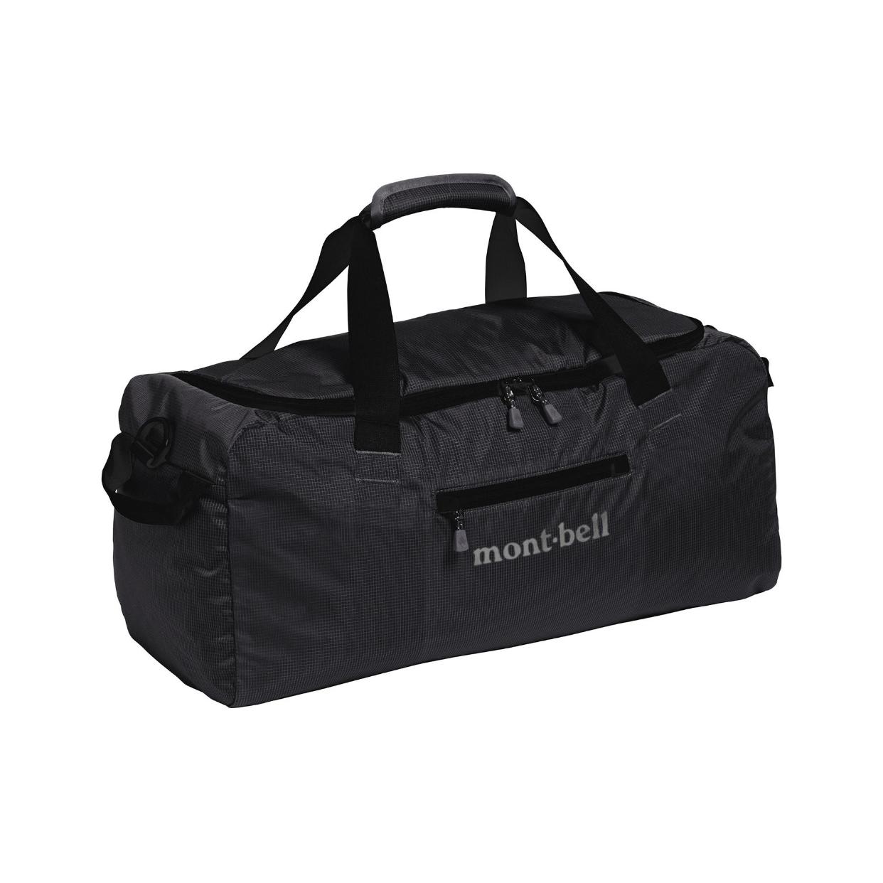 

MONTBELL 40L Lightweight & Durable Nylon One Shoulder Crossbody Tote Travel Bag Regular Unisex Couple Black чёрный