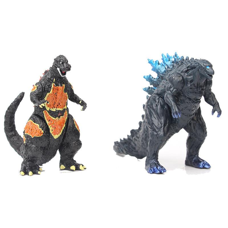 Unique Godzilla Figurine Set Featuring 12 Colors And Designs Pvc Collectible Toys