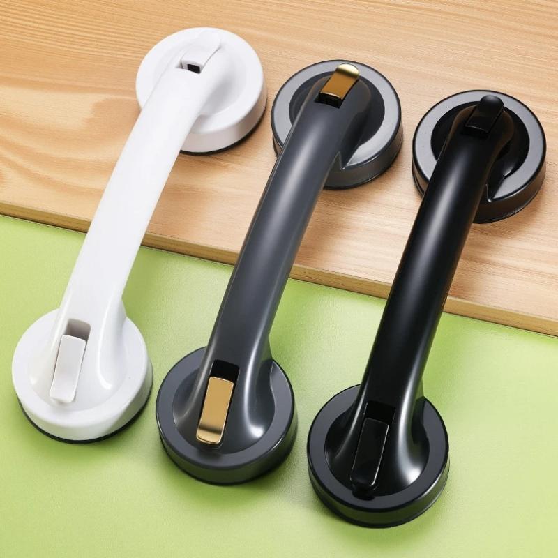 Shower Handle Grab Bars For Bathtubs Showers Suction Grab Bar Bathroom Bathtub Bath Handles Handicap Elderly Seniors Safety Grip