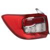 Tail Light Rear Lamp Rugged Stylish Rear Tail Light Replacement for Dacia Logan MK2 Pre‑Facelift 2013 To 2016