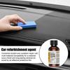 Plastic Restorer & Ceramic Coating Car Interior Dash Trim Duster Cleaner, Anti-Dust Polish & Protectant for Vinyl, Rubber