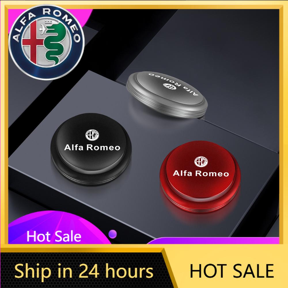 Pegatinas para Coche Para Alfa Romeo 1 Pieza Ambientador de Coche Metálico Ungüento Sólido Aromaterapia Accesorios para Automóvil Para Alfa Romeo Sportiva Du