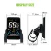 Electric Bike Colorful Display Screen Meter No. 2 Protocols YL81F 36V 48V 52V 72V Speed Controller Panel
