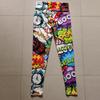 Women's Cartoon Print High Waist Yoga Leggings