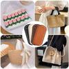 Bag Bases for Crochet 22x10cm 8x18cm Crochet Bag Bottom Bases Leather Bag Bottom Oval Round Rectangle Bottom Bag Bases