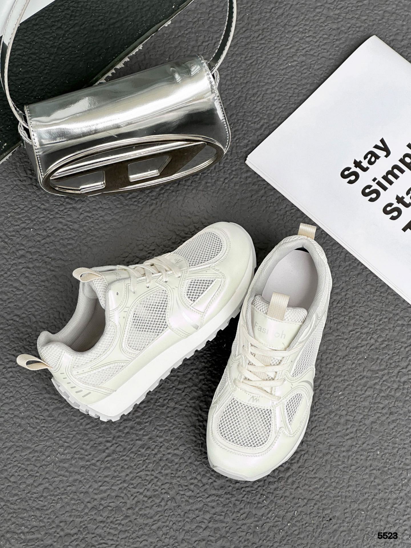 

EOS mesh breathable lace-up flat-soled Forrest Gump shoes sports and leisure shoes women s 2025 summer non-slip German training shoes women 35