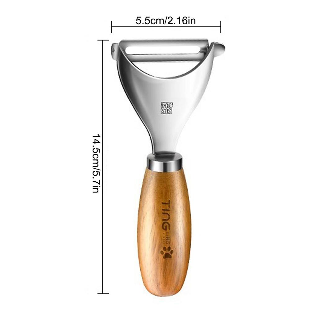 Stainless Steel Vegetable Peeler for Pumpkin and Winter Melon with Anti Slip Handle