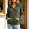 Women's Color Hooded Jacket for Fall Winter