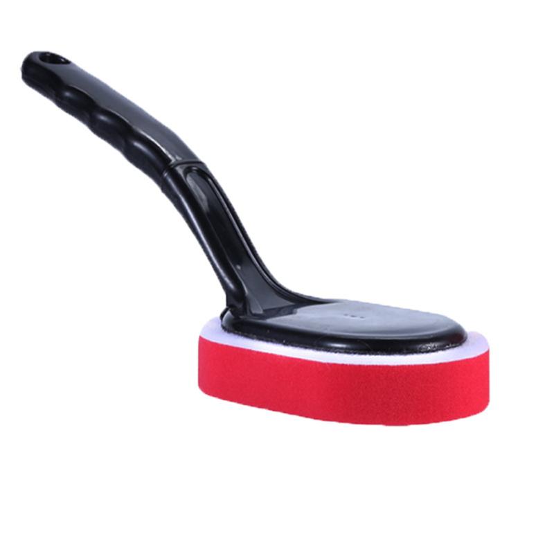Car  Tyre  Waxing  Polishing  Brush Sponge Brush Wheel Tire Wax Brush Car Cleaning Supplies