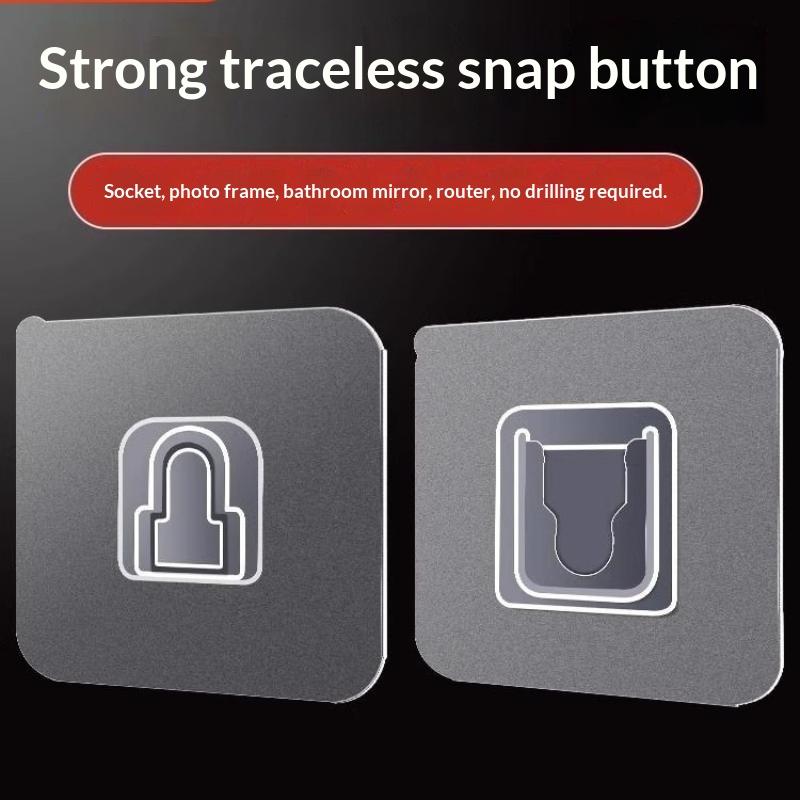 1Pcs Transparent Self Adhesive Wall Hooks Multipurpose Key Towel Holder For Kitchen Bathroom