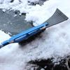 ABS Plastic Snow Scraper And Broom With Cold Resistant PVC Brush Ice Remover For Vehicle Windshield Anti Freeze Design