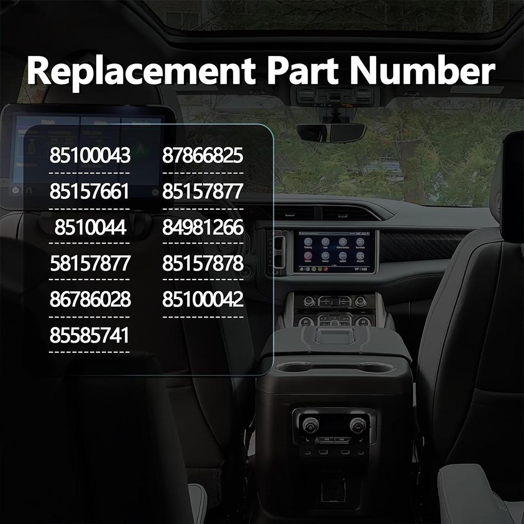 LCD Display 85100044 Touchscreen Display 12,6 LCD Display in Kopfstütze Rücksitz TV DVD
