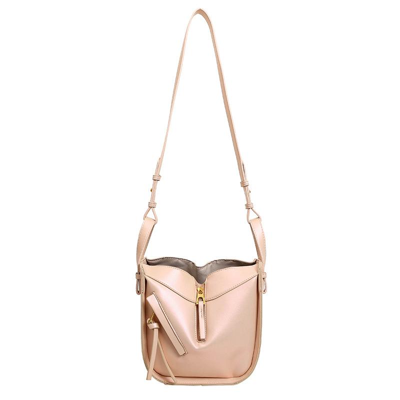 Handbag bag women's new bucket bag large capacity messenger bag premium texture shoulder bag
