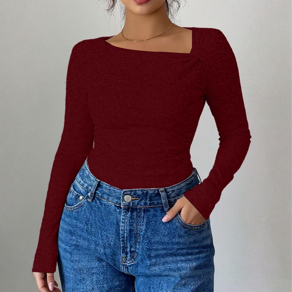 Women's Comfortable Loose Fashionable And Casual Long Sleeve Elegant Commuting And Casual Top