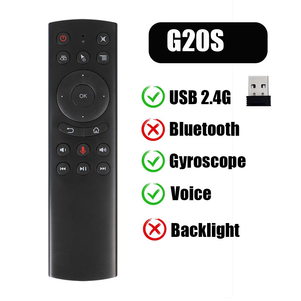 

G20S Pro Voice Remote Control 2.4G Wireless Bluetooth Air Mouse G20 BT Микрофон Гироскоп ИК Обучение для Android TV Box