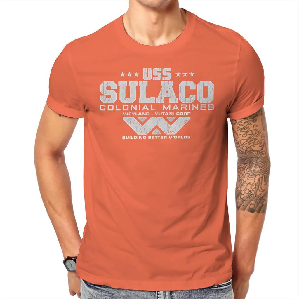 Colonial Marines Uss Sulaco Tshirt Homme Unisexs Clothes Cotton T Shirt For Unisex