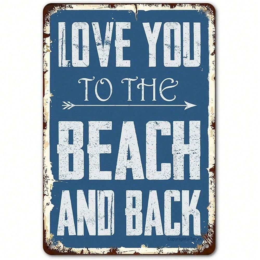 Tin Sign Art Metal Wall Decor 20x30cm Retro Vintage Painting
