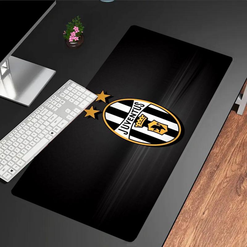 Tappetino per mouse Logo Juventus Football Club Tappetino per mouse, Tappetino per mouse da gioco, Tappetino per tastiera, Decorazione da scrivania per computer portatile Regalo per tifoso Regalo di compleanno