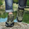 2021 Spring/Autumn Men's Low-Top Outdoor Hiking Shoes - Large Size Lace-Up for Off-Road Travel.