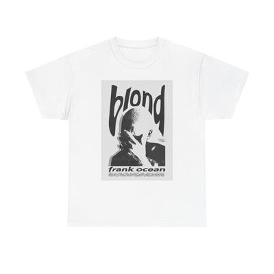 Frank Ocean Graphic T Shirt Vintage Blond Retro Album Unisex Heavy Cotton Tee