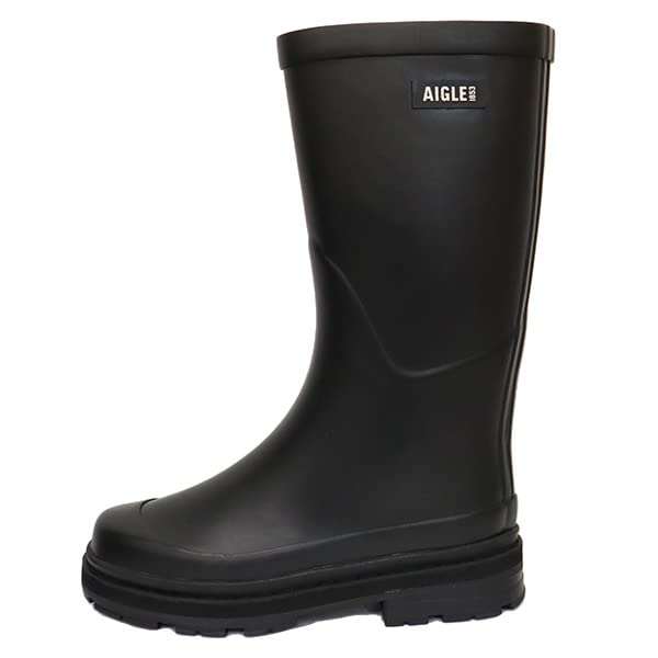 Aigle Official Waterproof Ultra Rain Rubber Size Cm Women's Boots, Black, 23.0