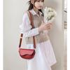 Small Niche Luxury Women's Bag, New Fashionable Underarm Saddle Bag, Korean Version, Simple Casual Single Shoulder Crossbody Bag