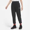 Nike Solid Color Mid-Waist Jogger Pants Women Bottoms Black CV0615-060